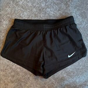 Nike Dri-Fit Black Shorts with brief liner